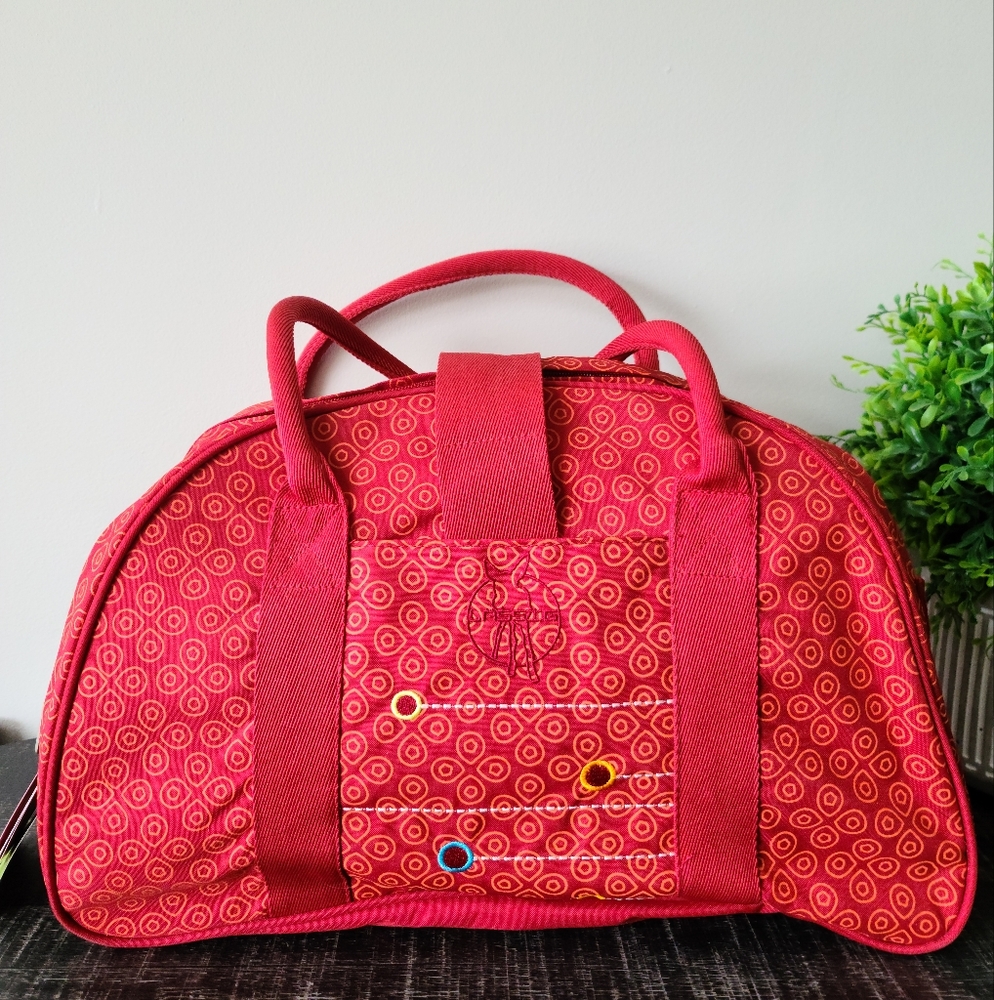 NWT Lassig Red Diaper Bag